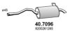 ASSO 40.7096 End Silencer